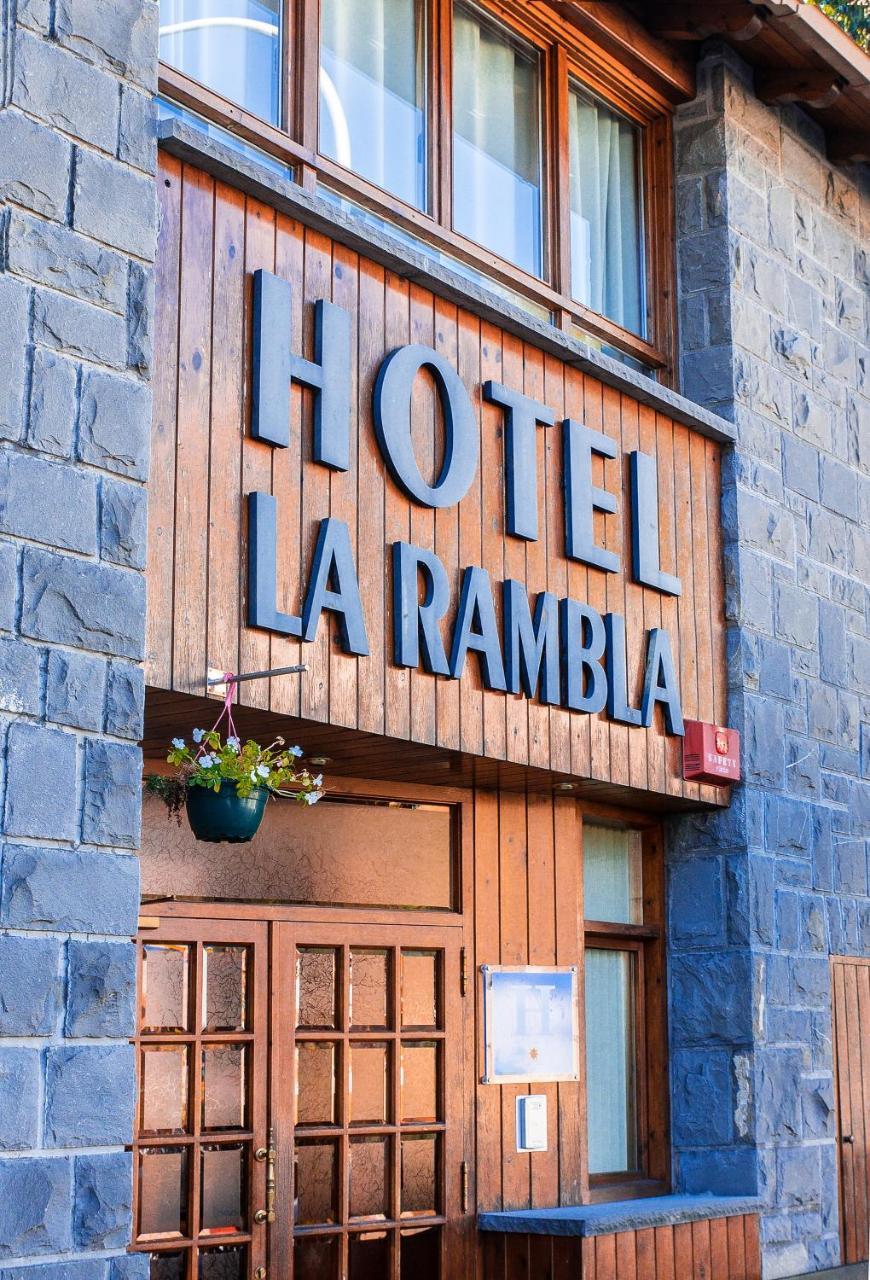 Hotel La Rambla Biescas  Eksteriør bilde